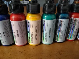 Lote Tintas Tatuaje Profesional