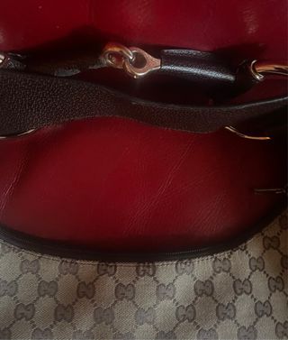 Borsa Gucci donna beige e marrone