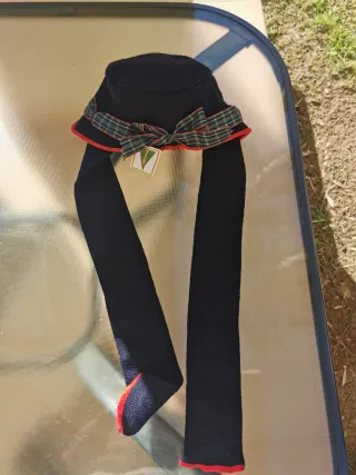 Sombrero niña talla 3-5 con bufanda