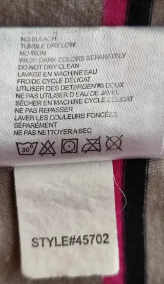 Sudadera-chaqueta Fox fina Talla S