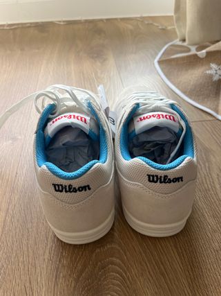 Nuove Scarpe Sportive Wilson SBR Bianche e Blu