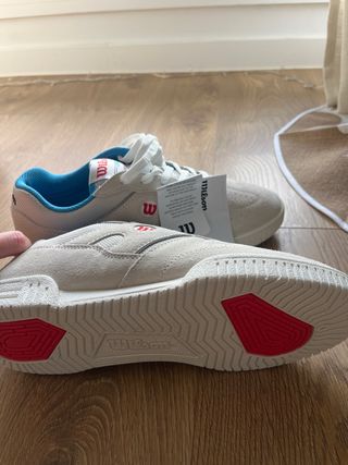 Nuove Scarpe Sportive Wilson SBR Bianche e Blu