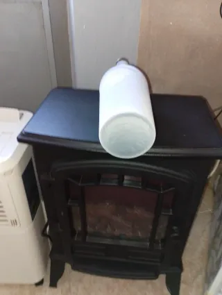 Bottiglia vuota Baileys effetto floccato