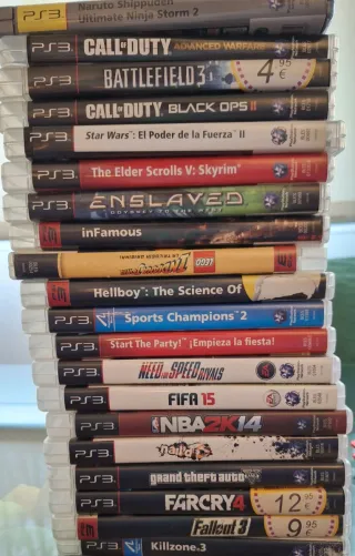 Consola PS3 Blu + 2 Controller + 20 giochi