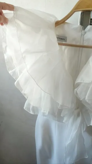 Vestido Vicky T-L Blanco