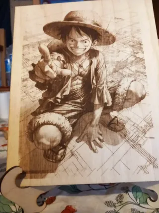 Cuadro Decorativo One Piece - Luffy