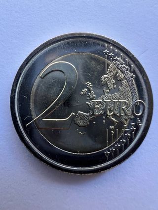 moneda 2 Euro Città del Vaticano 2025