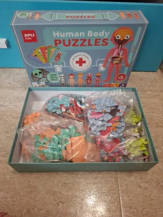 Puzzle Cuerpo Humano 240 Piezas Apli Kids