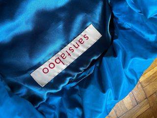 Chaqueta de plumas azul T.38