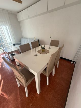 Mesa comedor extensible Ikea 140-220 cm