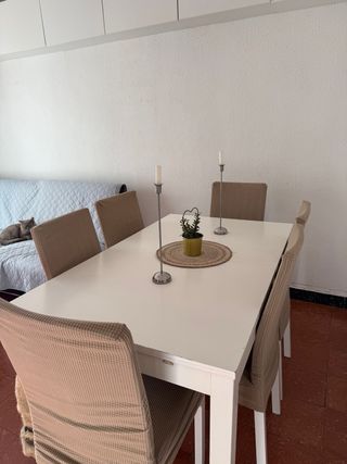 Mesa comedor extensible Ikea 140-220 cm
