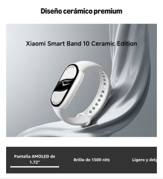 Xiaomi Smart Band 8 Nero e 10 in edizione ceramica