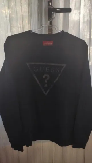 Suéter Guess Negro Hombre