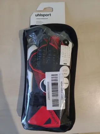 Guantes de portero Uhlsport Talla 8 Nuevos
