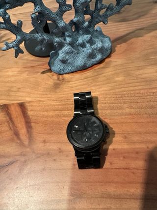 Reloj Michael Kors Negro y Plateado