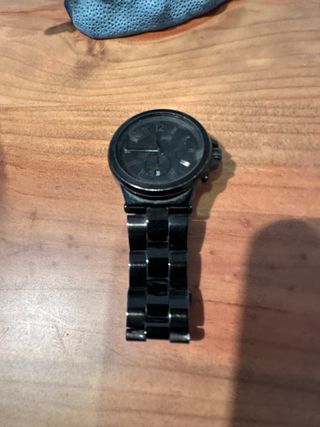 Reloj Michael Kors Negro y Plateado
