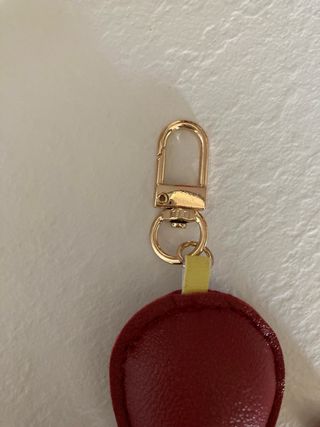 Portachiavi polipo rosso