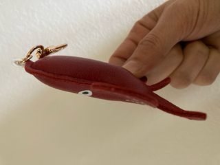 Portachiavi polipo rosso