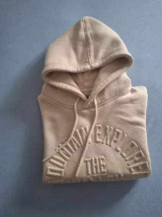 SUDADERA color beige (talla M)