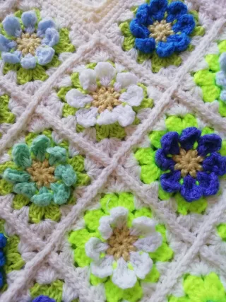 Bolso de ganchillo, granny