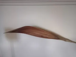 Hoja decorativa seca