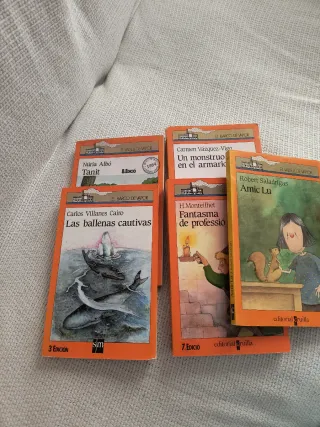 Varios libros a partir de 9 años