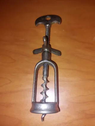 Sacacorchos antiguo hélice francés