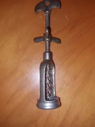 Sacacorchos antiguo hélice francés