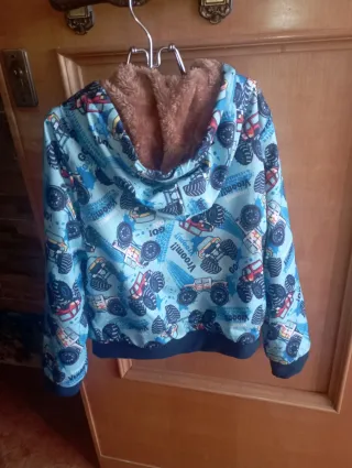 Giubbotto bambino invernale monster truck