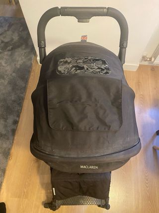 Silla de paseo Maclaren negra