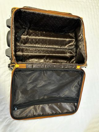 Maleta Trolley Estilo LV Marrón y Beige