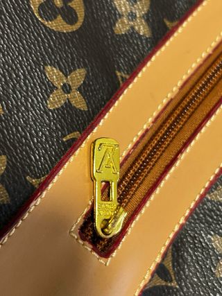 Maleta Trolley Estilo LV Marrón y Beige