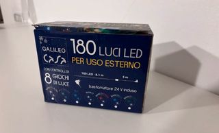 Luci di Natale Galileo Casa 180 Luci