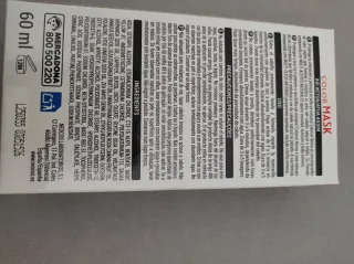 Mascarilla Color Rojo