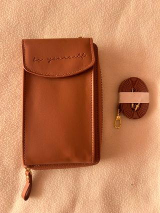 Cartera/Portamóvil con correa, be yourself