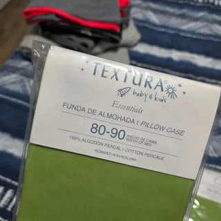 Pack 2 Fundas Almohada Textura 80-90