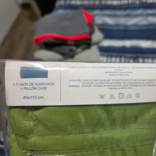 Pack 2 Fundas Almohada Textura 80-90