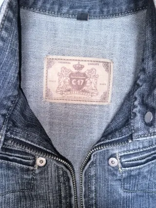 Chaqueta vaquera Marcá estilo torera,o morera