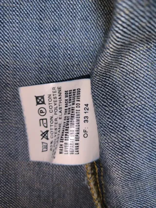 Chaqueta vaquera Marcá estilo torera,o morera