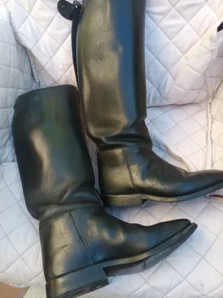 Botas de montar a caballo negras