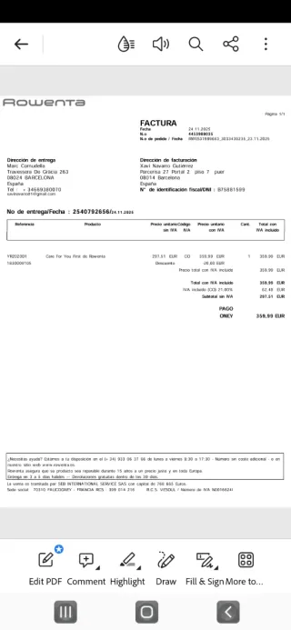 Robot de Planchado Rowenta