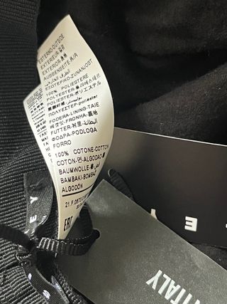 Cappello impermeabile Sisley nero taglia M