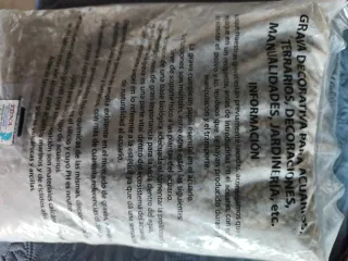 Grava para acuarios y manualidades