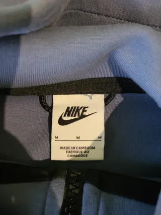 Chaqueta Nike Tech Azul/Gris Talla M