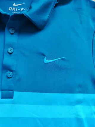 Nike Court Dri-Fit polo Tennis taglia M Blu uomo
