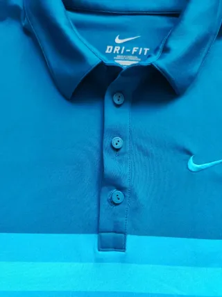 Nike Court Dri-Fit polo Tennis taglia M Blu uomo
