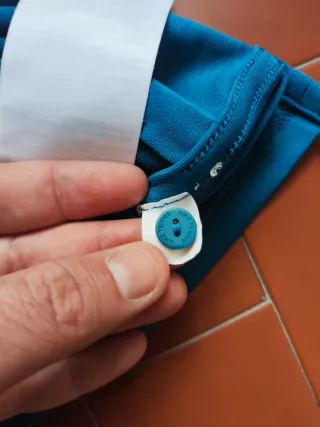 Nike Court Dri-Fit polo Tennis taglia M Blu uomo