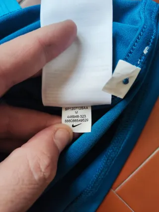 Nike Court Dri-Fit polo Tennis taglia M Blu uomo