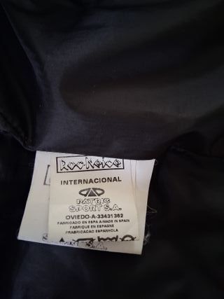 Chaleco acolchado Roc Neige azul marino