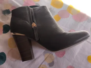 Botín marrón tacón mujer talla 37